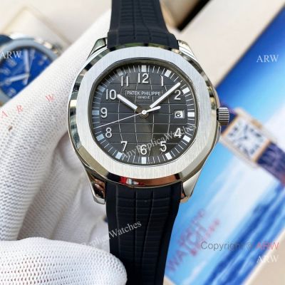 Swiss Quality Patek Philippe Aquanaut Citizen 8215 Copy Watch Gray Dial